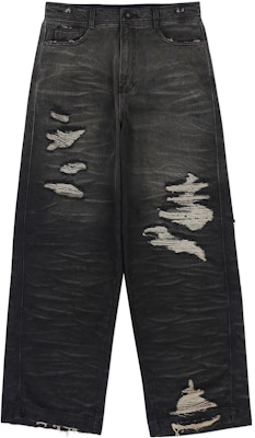 ADER ERROR FW23 做舊直筒牛仔褲 黑色 BMADFWJE0101BK Buy ADER ERROR FW23 做舊直筒牛仔褲 黑色 BMADFWJE0101BK