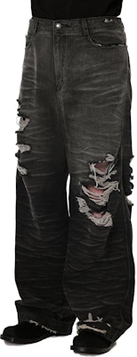 ADER ERROR FW23 做舊直筒牛仔褲 黑色 BMADFWJE0101BK Purchase ADER ERROR FW23 做舊直筒牛仔褲 黑色 BMADFWJE0101BK