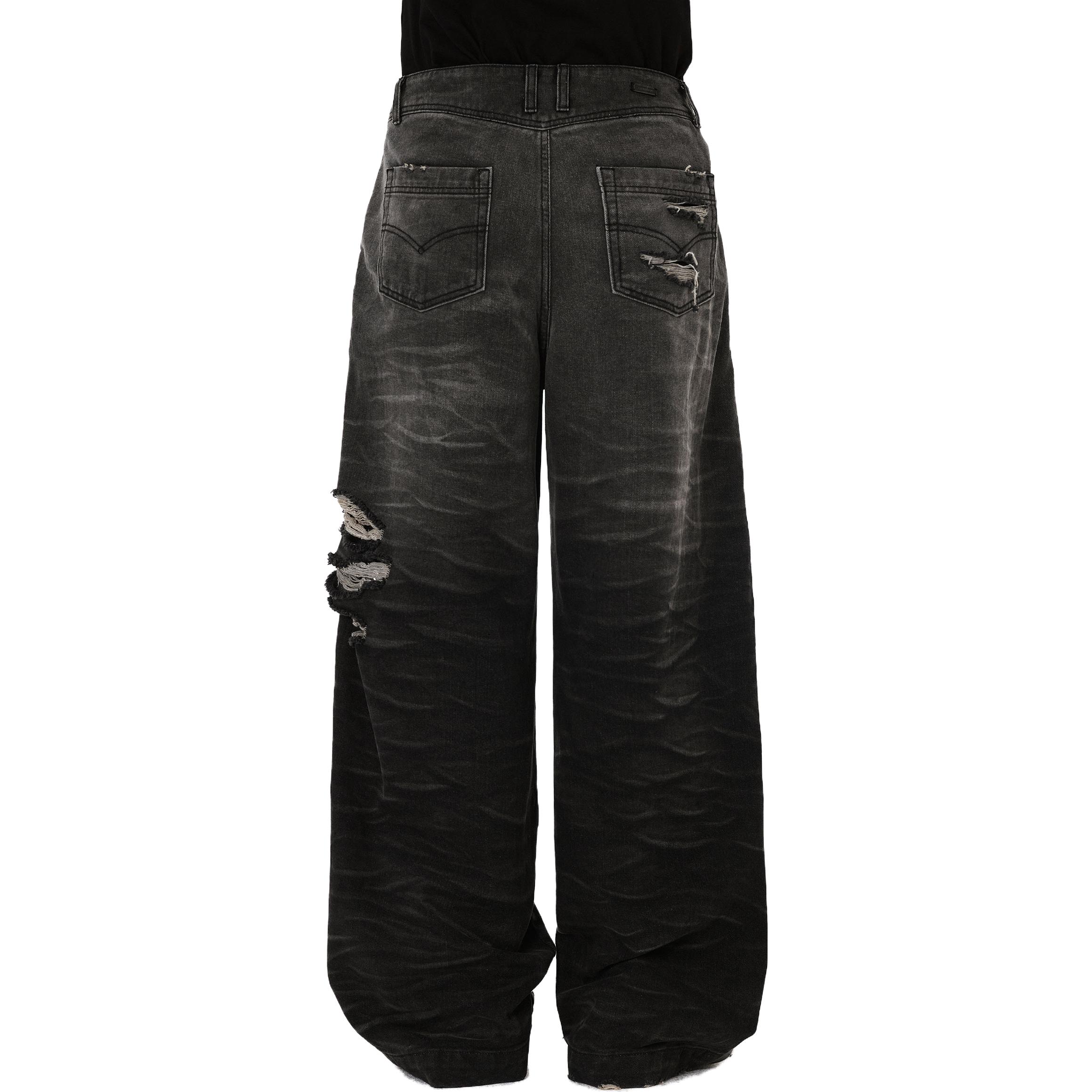 Details for ADER ERROR FW23 做舊直筒牛仔褲 黑色 BMADFWJE0101BK