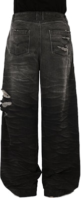 ADER ERROR FW23 做舊直筒牛仔褲 黑色 BMADFWJE0101BK Details for ADER ERROR FW23 做舊直筒牛仔褲 黑色 BMADFWJE0101BK