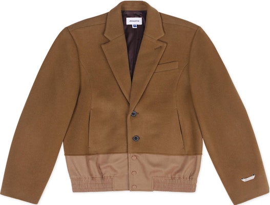 ADER ERROR FW23 卡其色拼接立領外套 男女適用 BMADFWBZ0102BR Buy ADER ERROR FW23 卡其色拼接立領外套 男女適用 BMADFWBZ0102BR