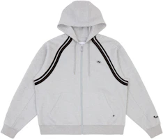 ADER ERROR FW23 Zip Hoodie with Pockets Unisex Long Sleeve - Gray BMADFWHD0401GR ADER ERROR FW23 Zip Hoodie with Pockets Unisex Long Sleeve - Gray BMADFWHD0401GR