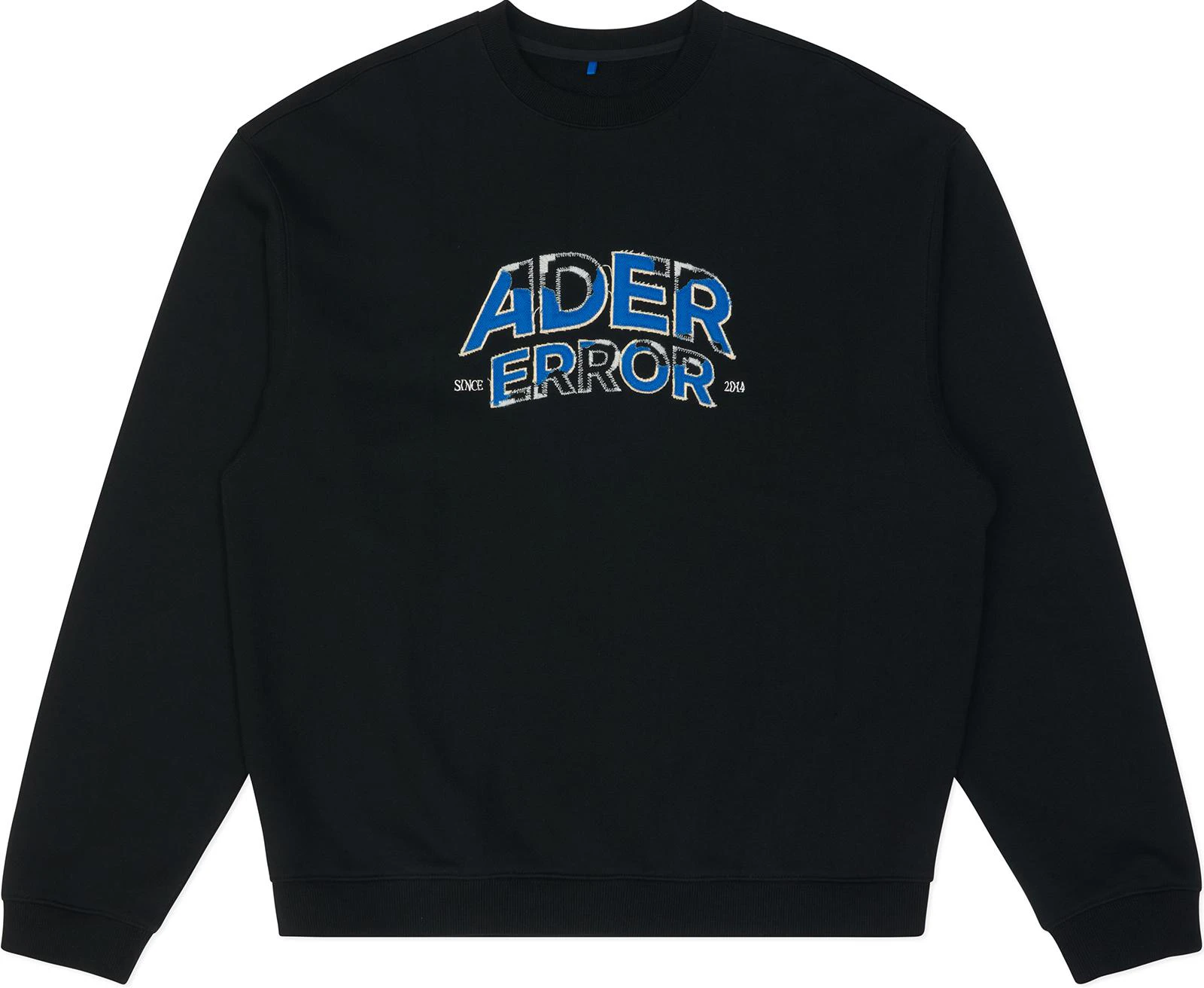 ader-error-fw-24-logo-oversized-crewneck-sweatshirt-unisex-casual-pullover-bn-25-fysw-0101-bk