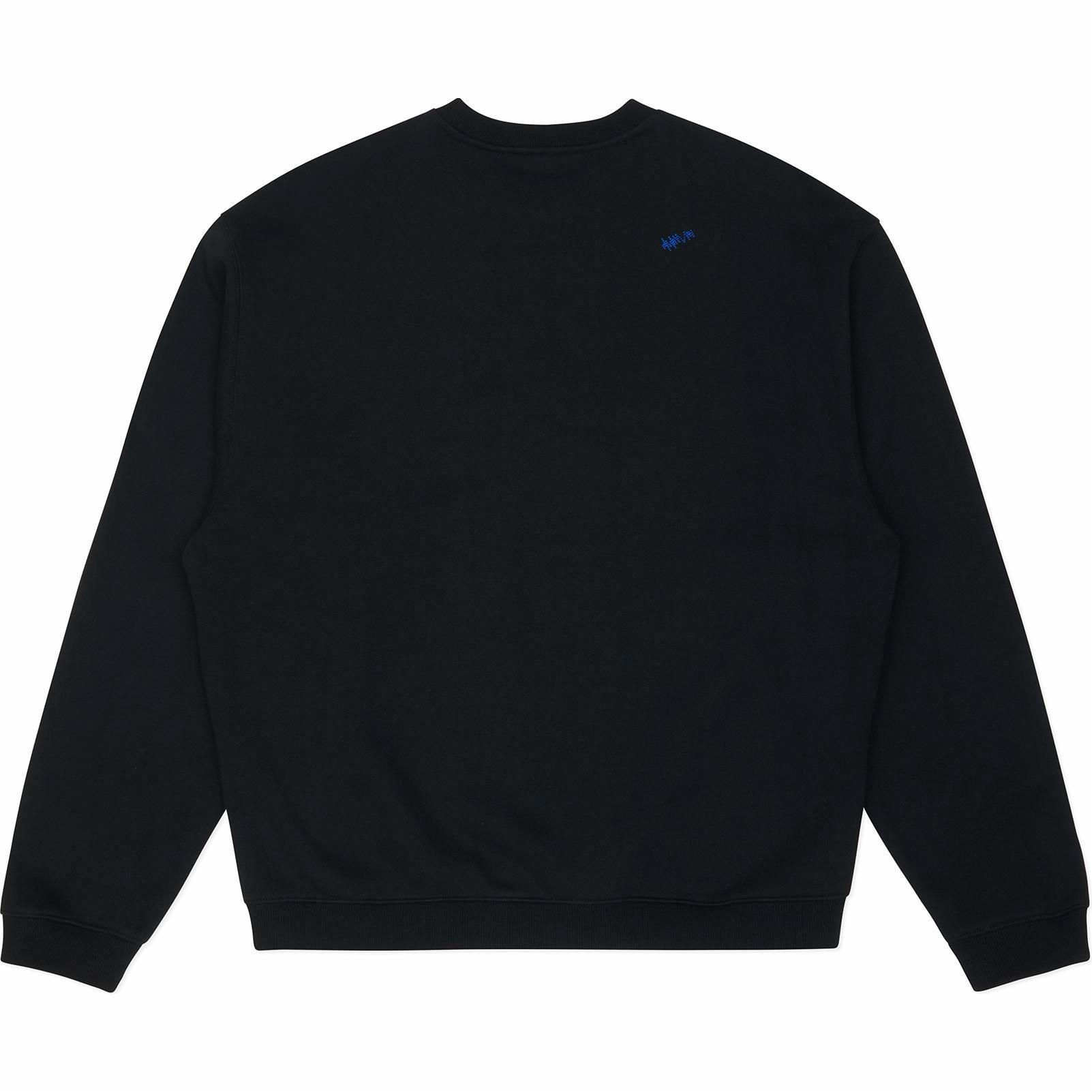 Lookbook ADER ERROR FW24 标志宽松版型男女同款休闲套头卫衣 BN25FYSW0101BK