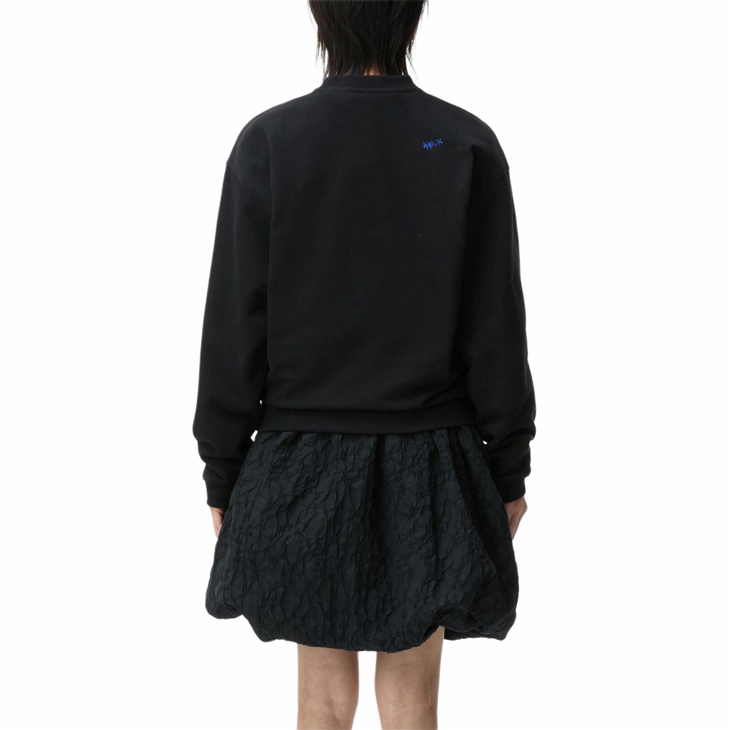 Purchase ADER ERROR FW24 标志宽松版型男女同款休闲套头卫衣 BN25FYSW0101BK