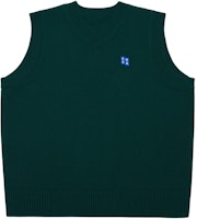 ADER ERROR Green Knit Crewneck Vest Unisex BMSGFYKT0201GN ADER ERROR Green Knit Crewneck Vest Unisex BMSGFYKT0201GN