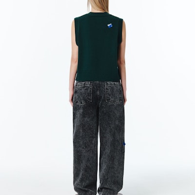 ADER ERROR 绿色针织无袖背心 男女款 BMSGFYKT0201GN Details for ADER ERROR 绿色针织无袖背心 男女款 BMSGFYKT0201GN