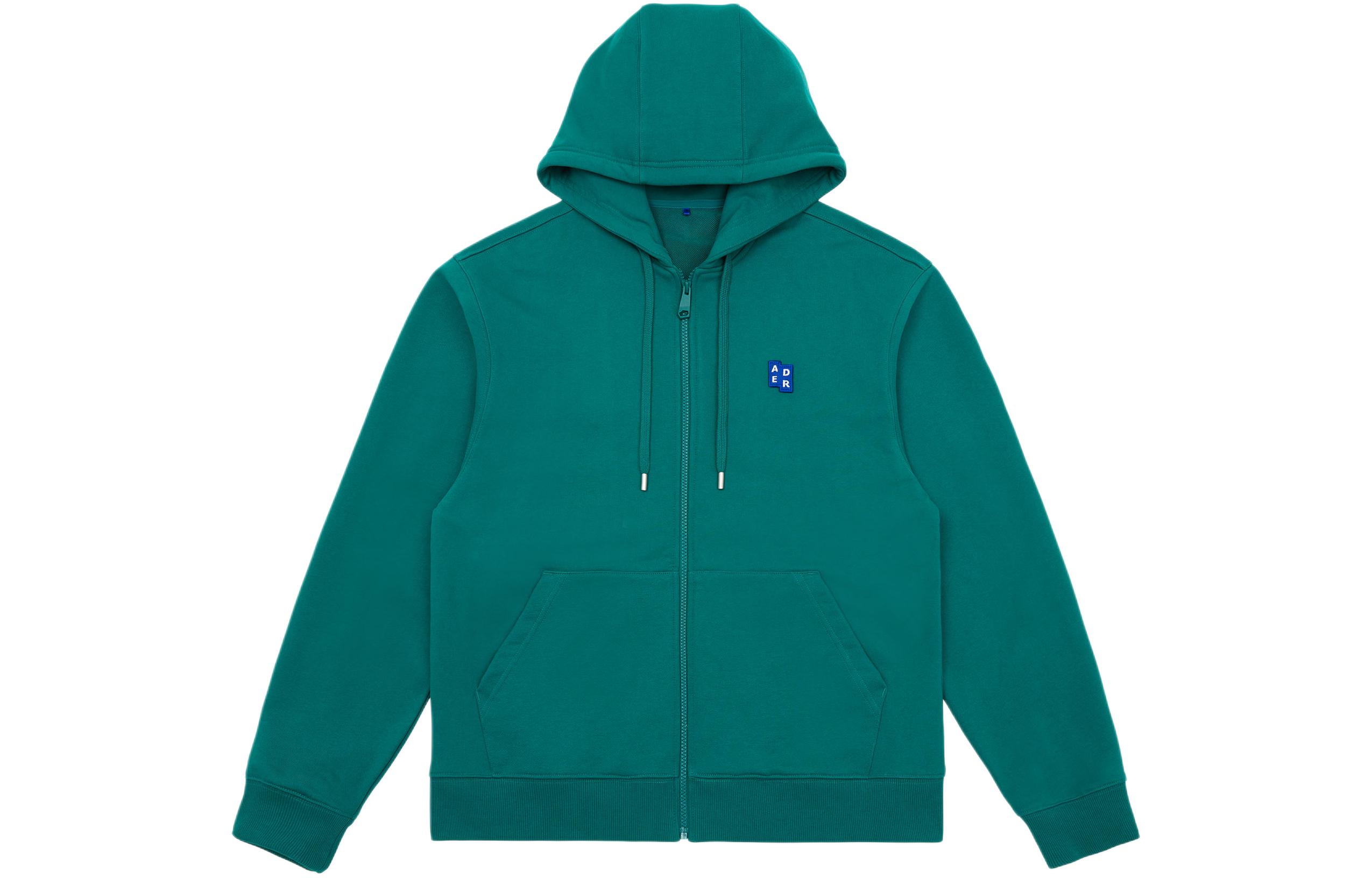 Order ADER ERROR 绿色拉链连帽外套 男女同款. BMSGFYHD0401GN