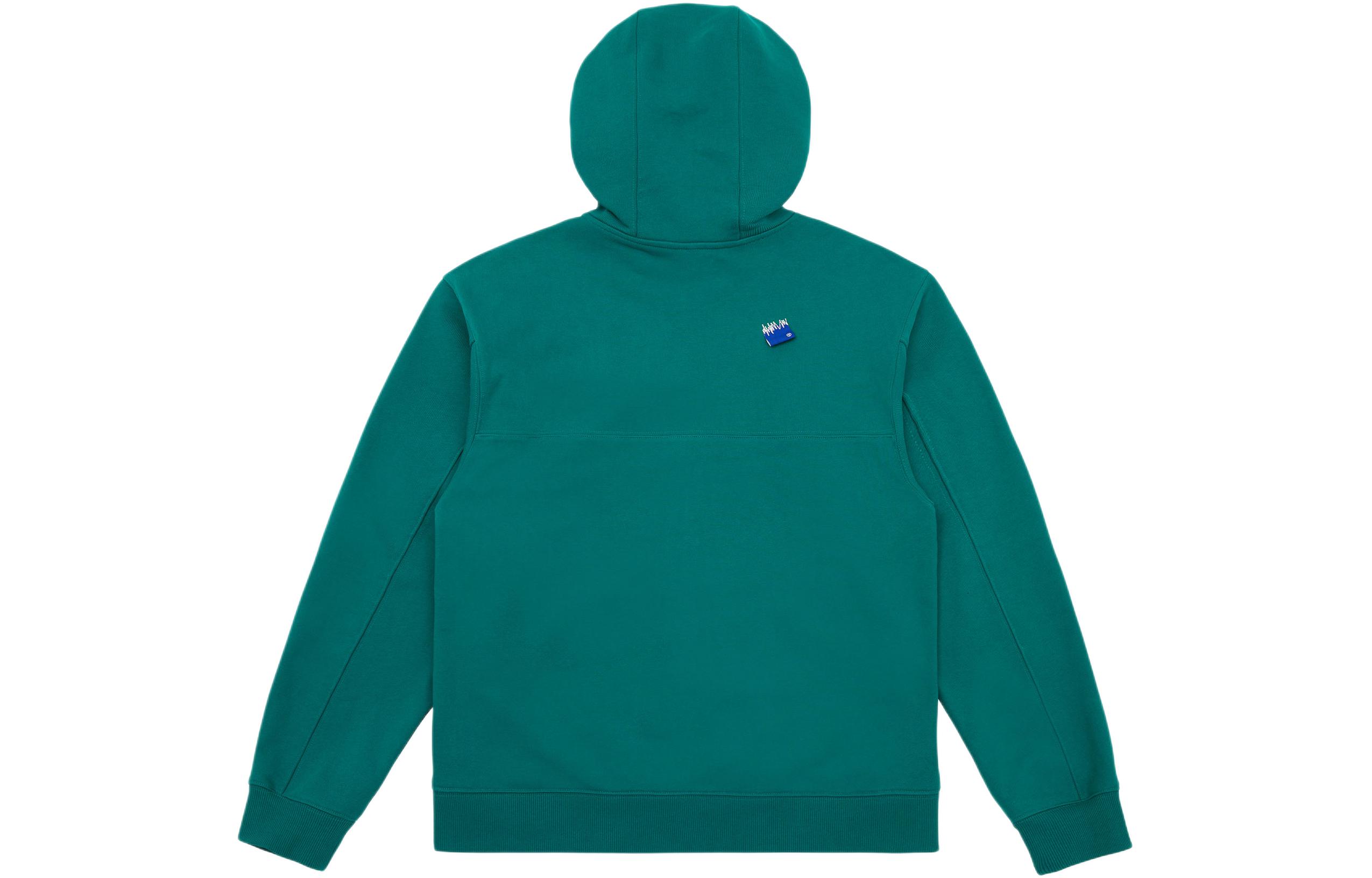 Lookbook ADER ERROR 绿色拉链连帽外套 男女同款. BMSGFYHD0401GN