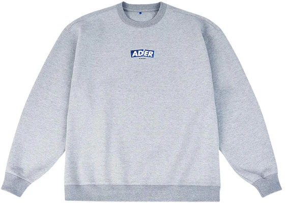 ADER ERROR 男款灰色字母印花圆领卫衣 BK1FWSW01GR Buy ADER ERROR 男款灰色字母印花圆领卫衣 BK1FWSW01GR