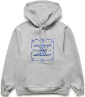 ADER ERROR Letter Embroidery Hoodie Unisex Light Grey BLAFWHD08GR ADER ERROR Letter Embroidery Hoodie Unisex Light Grey BLAFWHD08GR