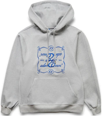ADER ERROR 字母刺绣连帽卫衣 男女同款 浅灰色 BLAFWHD08GR Buy ADER ERROR 字母刺绣连帽卫衣 男女同款 浅灰色 BLAFWHD08GR