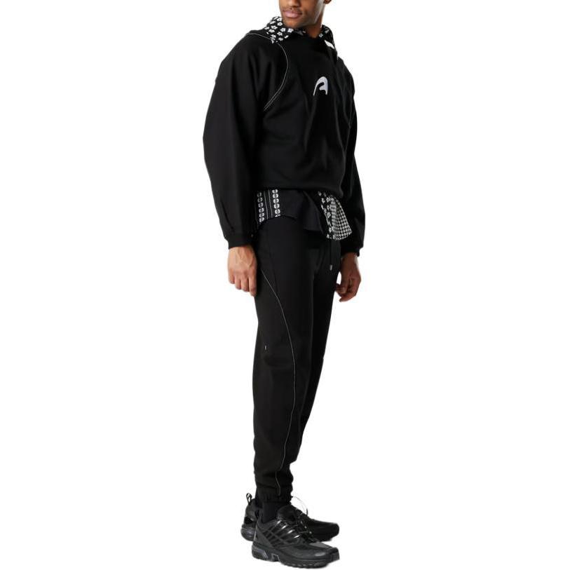 Shop 아더에러 로고 크루넥 긴팔 맨투맨 블랙 BMADSSSW0101