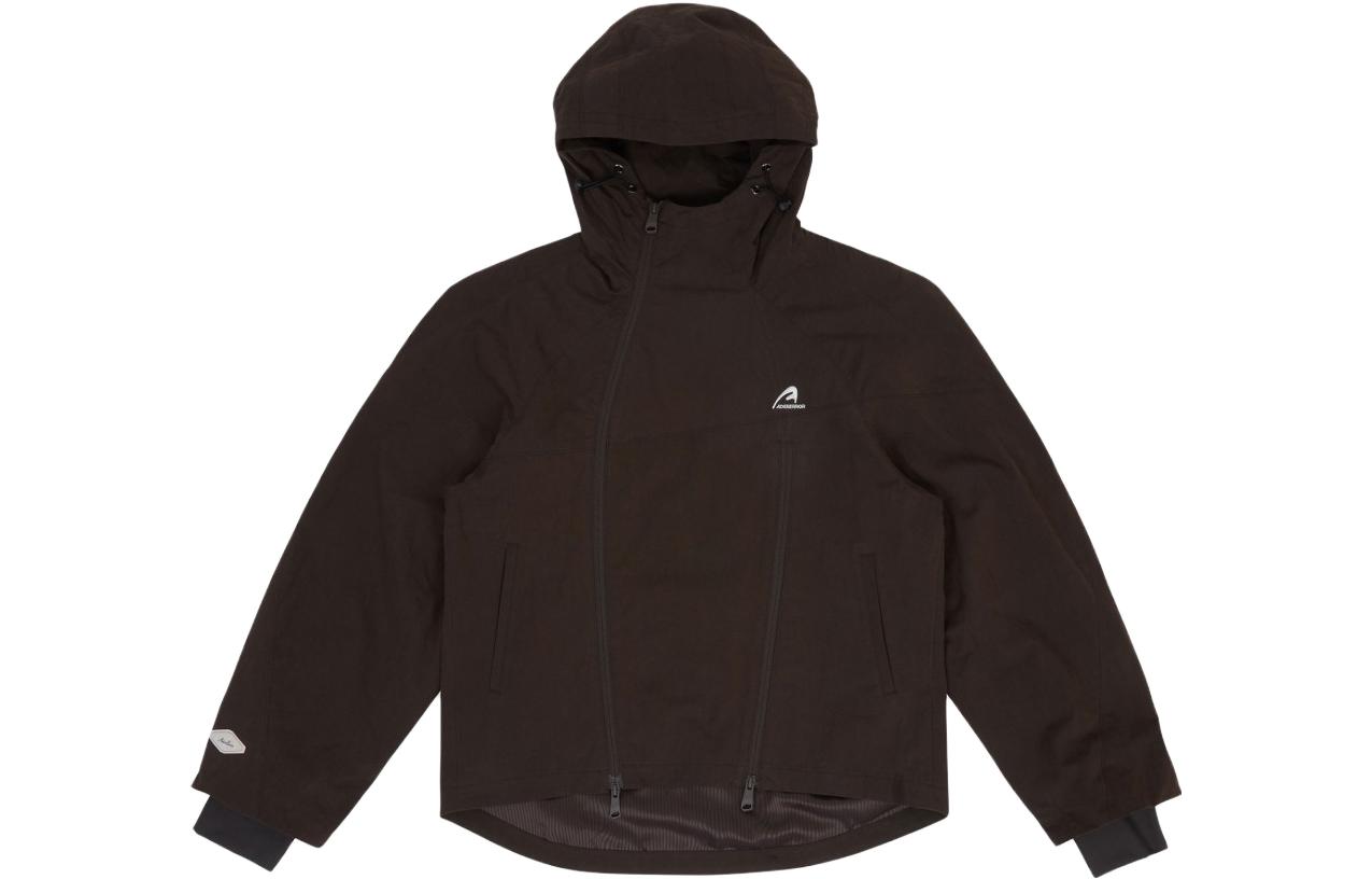 ADER ERROR Logo Hoodie Jacket Brown Unisex BMADSSJK0203BR