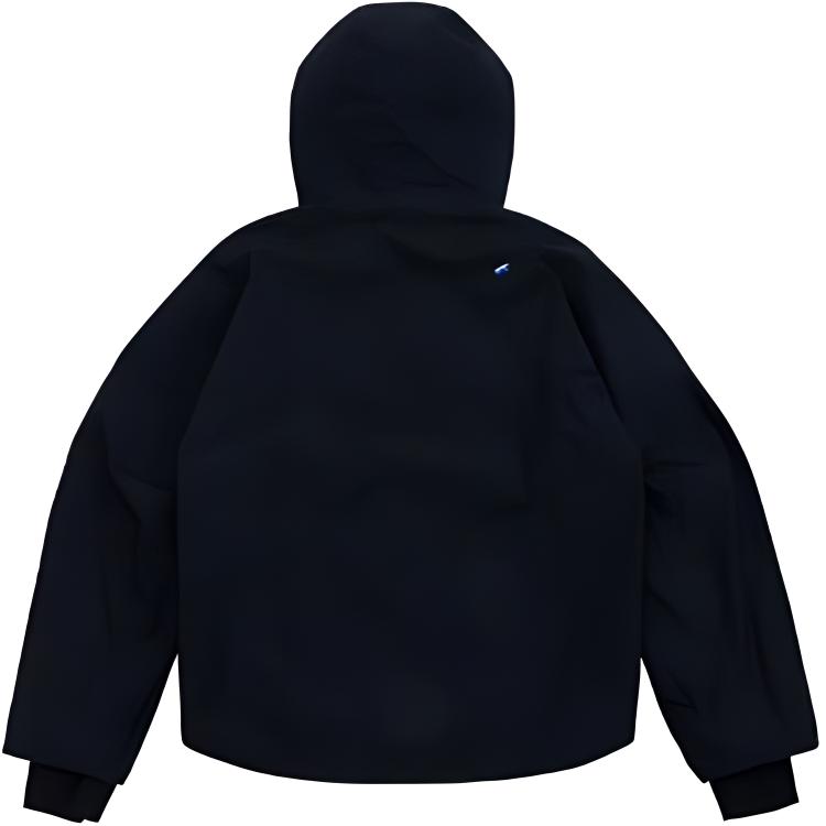 Lookbook ADER ERROR logo印花纯色连帽外套男女同款. BMADSSJK0201BK