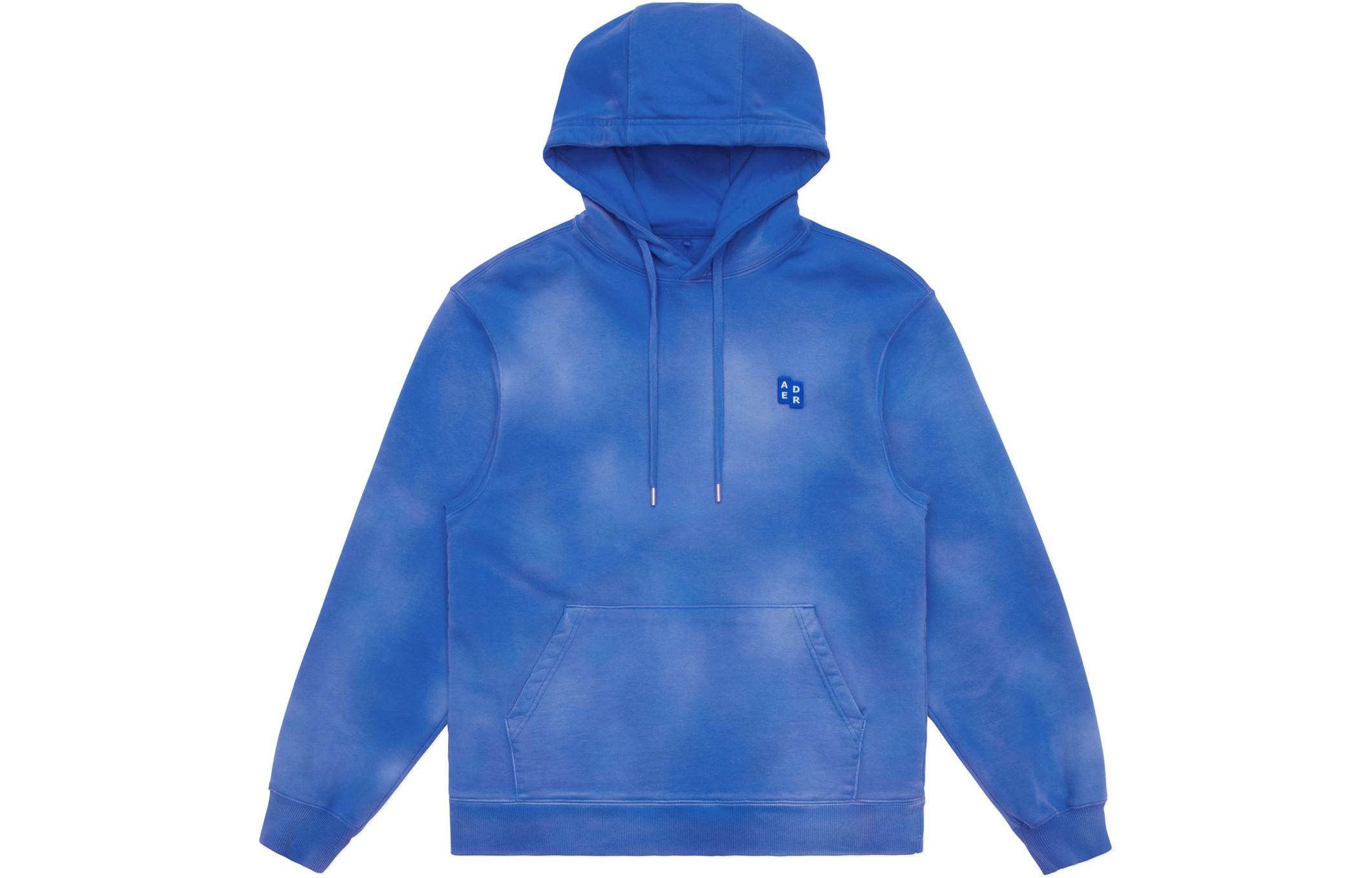 Order ADER ERROR Logo 套头连帽衫 蓝色 BM42HD0110BL