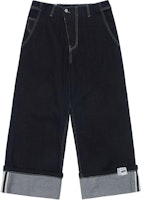 ADER ERROR Mid-Rise Straight-Leg Jeans with Zip Pockets Blue . BN01SSJE0105BL ADER ERROR Mid-Rise Straight-Leg Jeans with Zip Pockets Blue . BN01SSJE0105BL