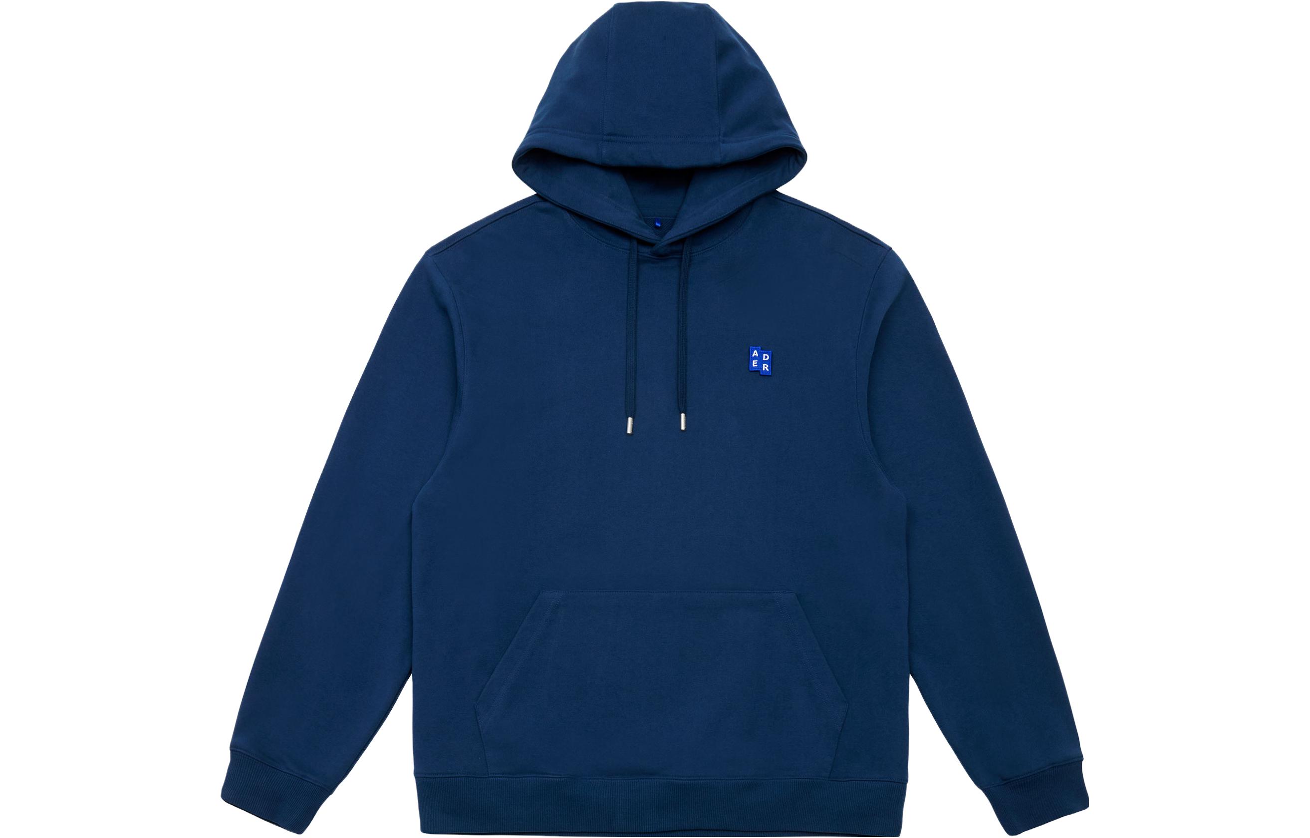 ADER ERROR Navy Blue Unisex Hoodie BMSGFYHD0101NV