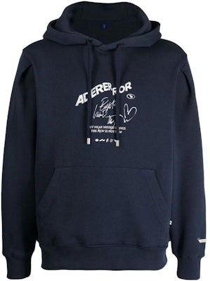 ADER ERROR Hoodie Biru Tua Unisex dengan Rekaan Cetakan Huruf. BMADFWHD0102NV Order ADER ERROR Hoodie Biru Tua Unisex dengan Rekaan Cetakan Huruf. BMADFWHD0102NV