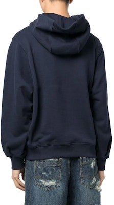 ADER ERROR Hoodie Biru Tua Unisex dengan Rekaan Cetakan Huruf. BMADFWHD0102NV Shop ADER ERROR Hoodie Biru Tua Unisex dengan Rekaan Cetakan Huruf. BMADFWHD0102NV