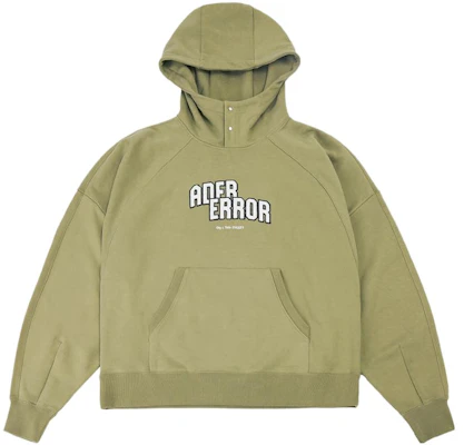 ADER ERROR OG 标志连帽衫 军绿色 男女款 BLORFWHD0101KK Buy ADER ERROR OG 标志连帽衫 军绿色 男女款 BLORFWHD0101KK