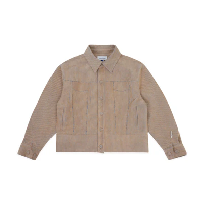 ADER ERROR Oversized Casual Long-Sleeve Jacket Unisex Khaki Color BMADFWJK1604BG