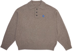 ADER ERROR Oversized Drop-Shoulder Pullover Sweater Unisex Light Brown BM42FYKT0106BG ADER ERROR Oversized Drop-Shoulder Pullover Sweater Unisex Light Brown BM42FYKT0106BG