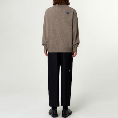 ADER ERROR 男女同款宽松落肩毛衣 浅棕色 BM42FYKT0106BG Purchase ADER ERROR 男女同款宽松落肩毛衣 浅棕色 BM42FYKT0106BG