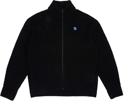 ADER ERROR Oversized Drop Shoulder Zip Sweater Unisex Black BM42FYKT0705BK ADER ERROR Oversized Drop Shoulder Zip Sweater Unisex Black BM42FYKT0705BK