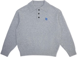 ADER ERROR Oversized Pullover Drop Shoulder Knit Sweater Unisex Grey BM42FYKT0106GR ADER ERROR Oversized Pullover Drop Shoulder Knit Sweater Unisex Grey BM42FYKT0106GR