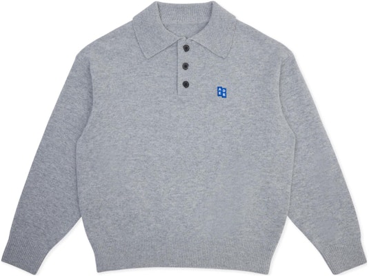 ADER ERROR 男女同款灰色宽松落肩针织毛衣 BM42FYKT0106GR Order ADER ERROR 男女同款灰色宽松落肩针织毛衣 BM42FYKT0106GR