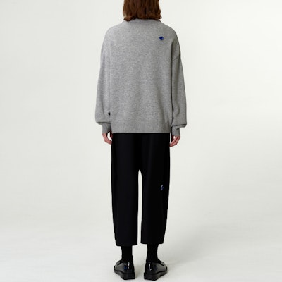 ADER ERROR 男女同款灰色宽松落肩针织毛衣 BM42FYKT0106GR Purchase ADER ERROR 男女同款灰色宽松落肩针织毛衣 BM42FYKT0106GR