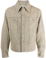 ADER ERROR Oversized Single-Breasted Casual Jacket Unisex Grey BMADFWJK1602GR ADER ERROR Oversized Single-Breasted Casual Jacket Unisex Grey BMADFWJK1602GR