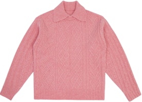 ADER ERROR Oversized Solid Color Pink Knit Sweater Unisex BMADFWKT0102PK ADER ERROR Oversized Solid Color Pink Knit Sweater Unisex BMADFWKT0102PK