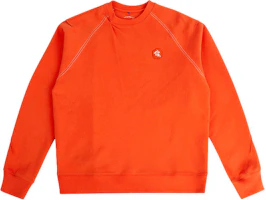 ADER ERROR Oversized Solid Crewneck Long Sleeve Sweatshirt Unisex Orange BKAFWSW05OR ADER ERROR Oversized Solid Crewneck Long Sleeve Sweatshirt Unisex Orange BKAFWSW05OR