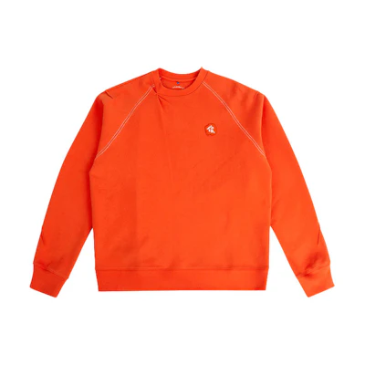 ADER ERROR Oversized Solid Crewneck Long Sleeve Sweatshirt Unisex Orange BKAFWSW05OR