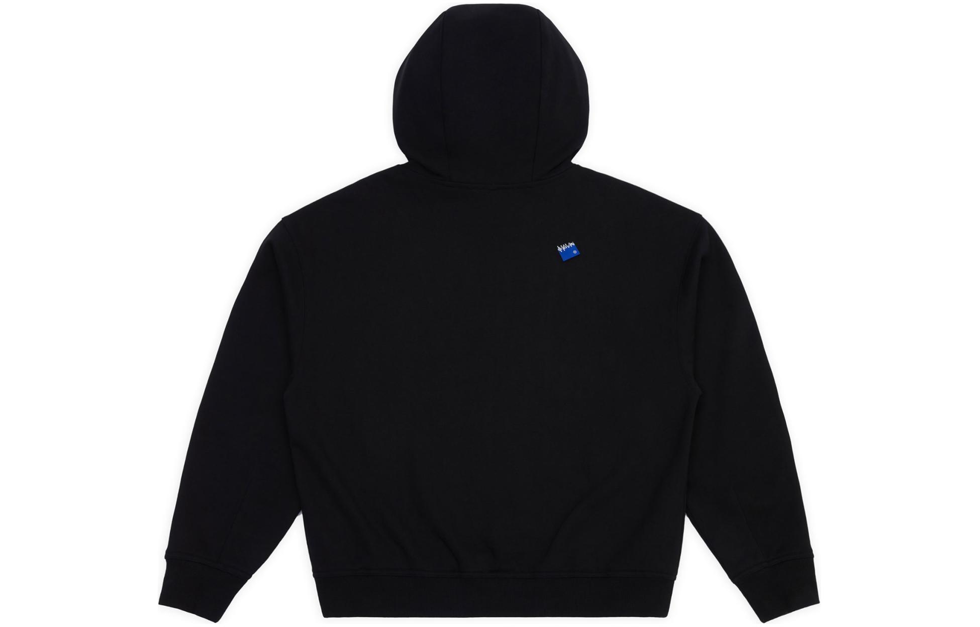 Lookbook ADER ERROR 寬鬆拉鍊連帽外套 男女款 黑色. BM42FYHD0401BK