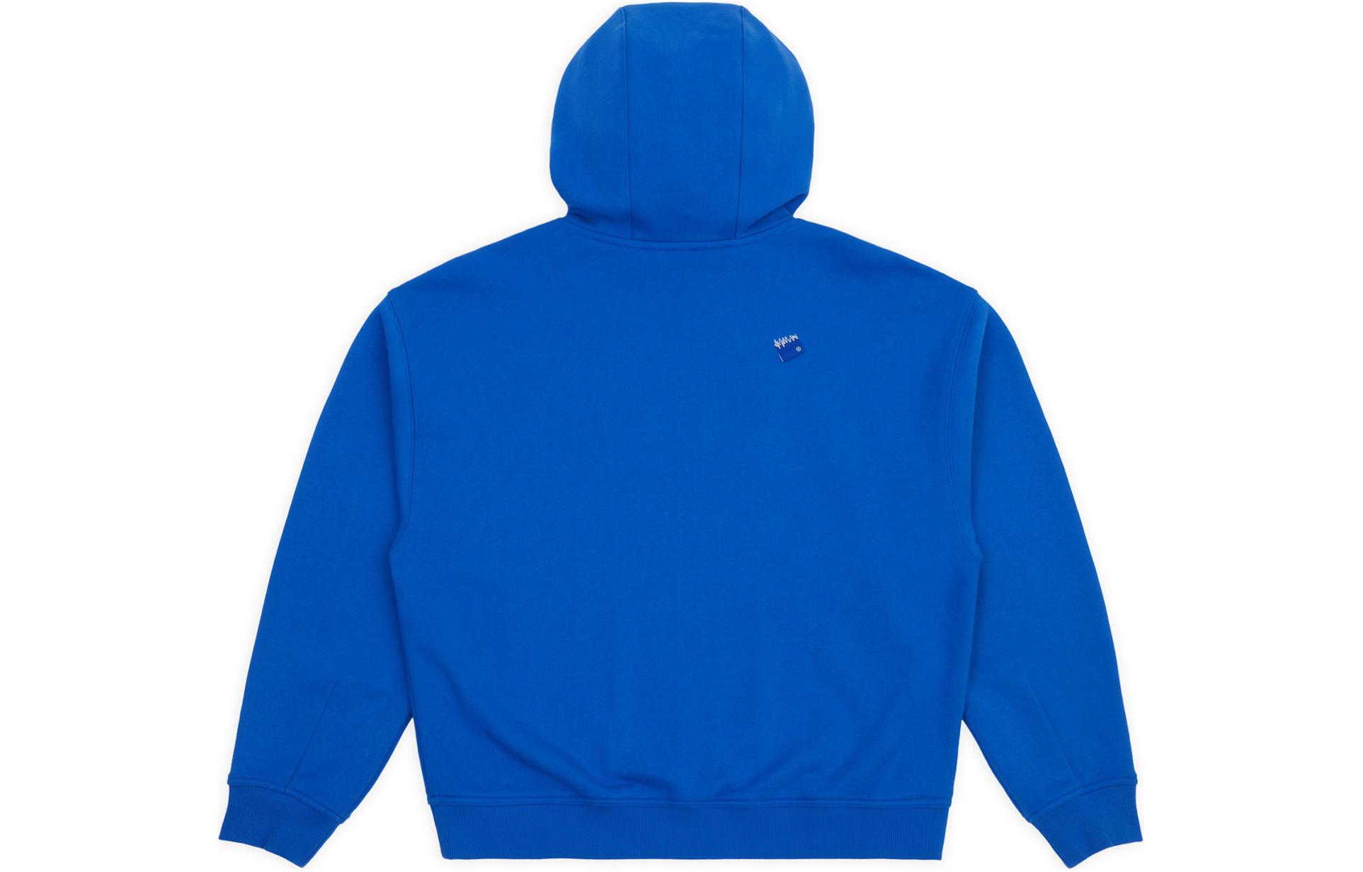 Lookbook ADER ERROR Hoodie Zip-Up Oversized Unisex Biru BM42FYHD0401BL