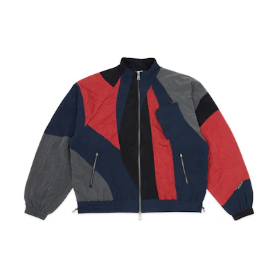 ADER ERROR Patchwork Zip-Up Jacket Unisex Multicolor BMADFWJK0405RD