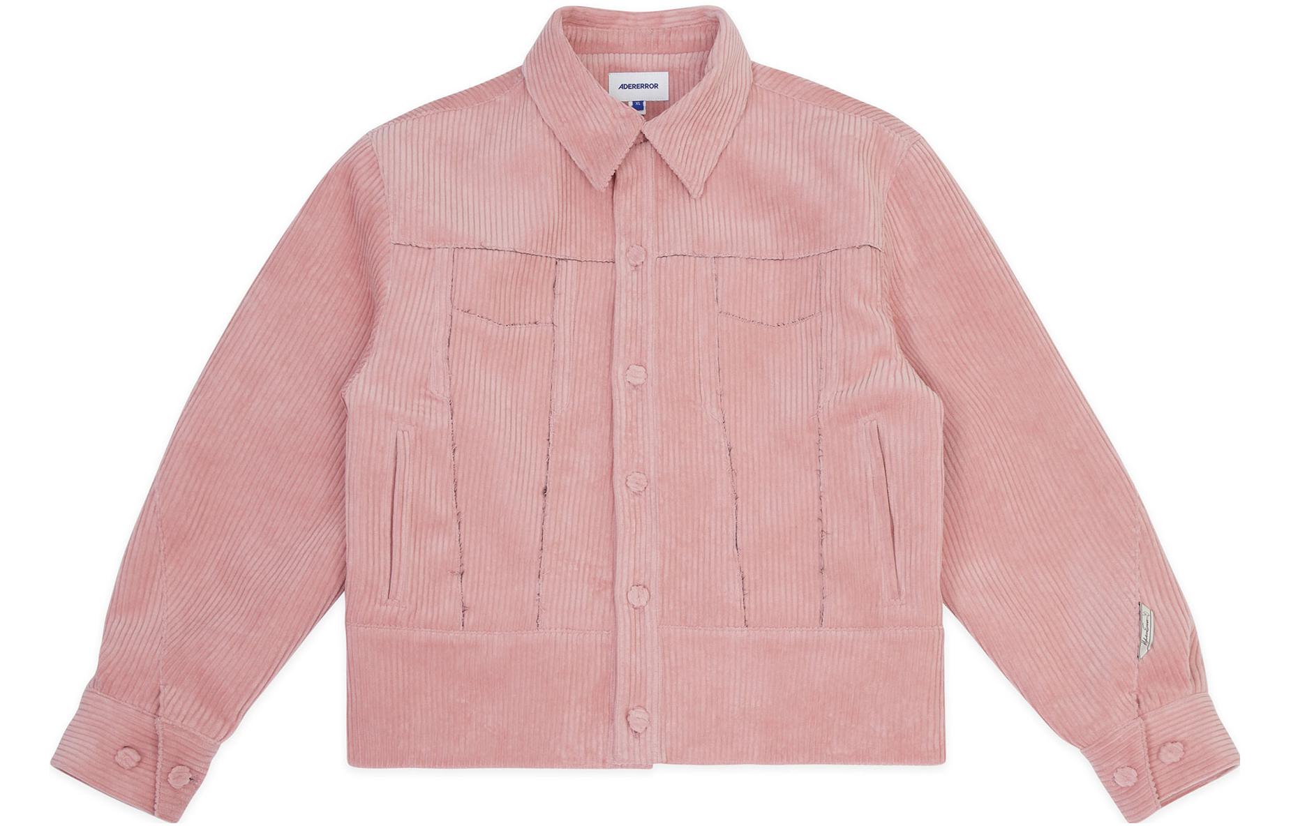 ADER ERROR Pink Unisex Single-Breasted Long Sleeve Jacket BMADFWJK1604PK