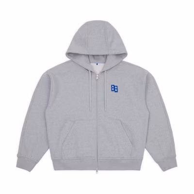 ADER ERROR Pocket Zipper Hoodie Unisex Grey BM42FYHD0401GR