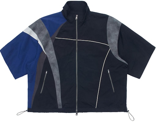 ADER ERROR 復古撞色寬鬆拉鍊外套 黑色 BN01SSJK0202BK Order ADER ERROR 復古撞色寬鬆拉鍊外套 黑色 BN01SSJK0202BK