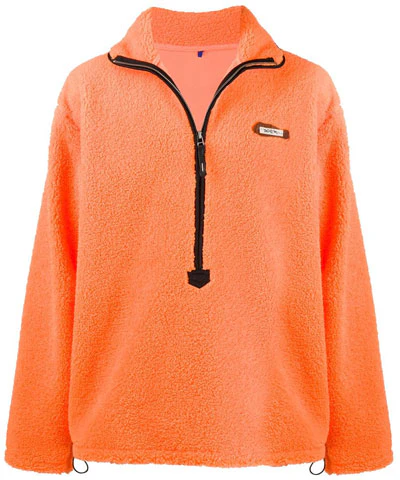ader-error-sherpa-fleece-pullover-unisex-orange-comfortable-solid-color-sweater-fw-20-btafwlt-03-noneon