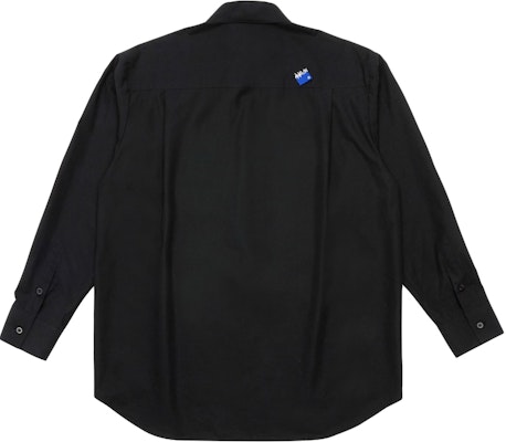 ADER ERROR 聯名中性黑色刺繡標籤長袖襯衫 BMSGFYSH0101BK Lookbook ADER ERROR 聯名中性黑色刺繡標籤長袖襯衫 BMSGFYSH0101BK