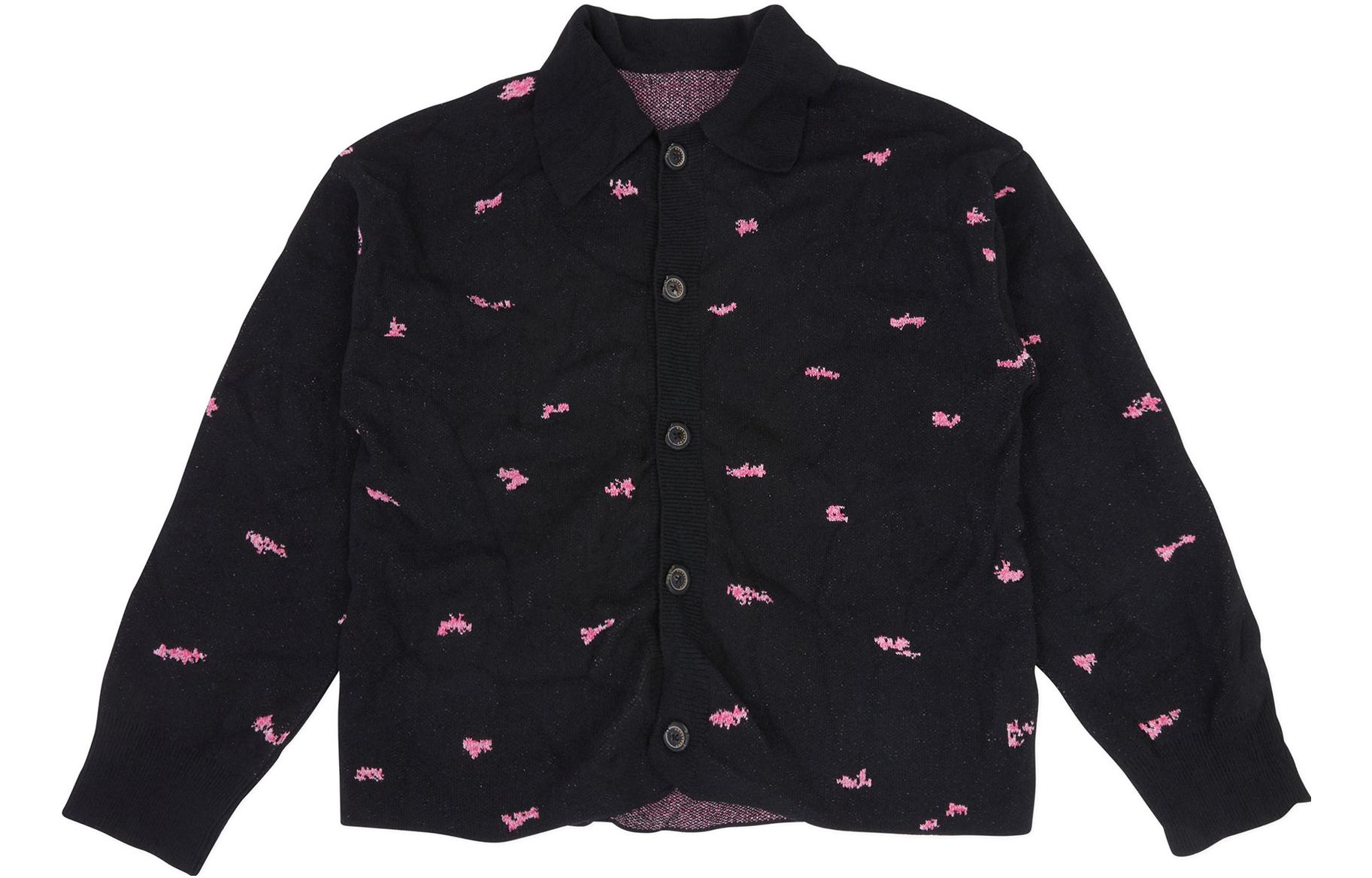 ADER ERROR Single-Breasted Knitted Cardigan Unisex Black BMADFWKT0703BK