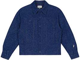 ADER ERROR Single-Breasted Solid Long Sleeve Jacket Blue BMADFWJK1602BL ADER ERROR Single-Breasted Solid Long Sleeve Jacket Blue BMADFWJK1602BL