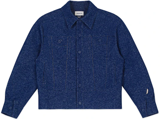 ADER ERROR Single-Breasted Solid Long Sleeve Jacket Blue BMADFWJK1602BL Buy ADER ERROR Single-Breasted Solid Long Sleeve Jacket Blue BMADFWJK1602BL