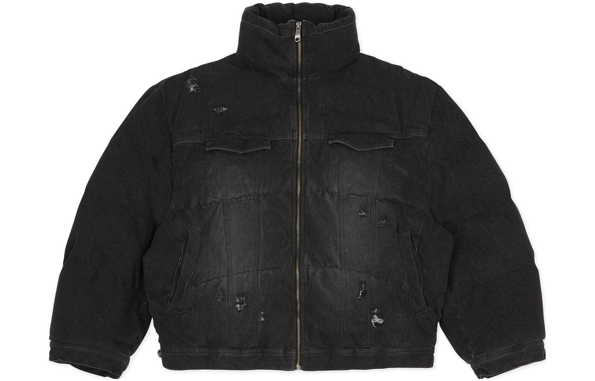 ADER ERROR Solid Color Casual Zip-Up Jacket - Black BMADFWDW0105BK