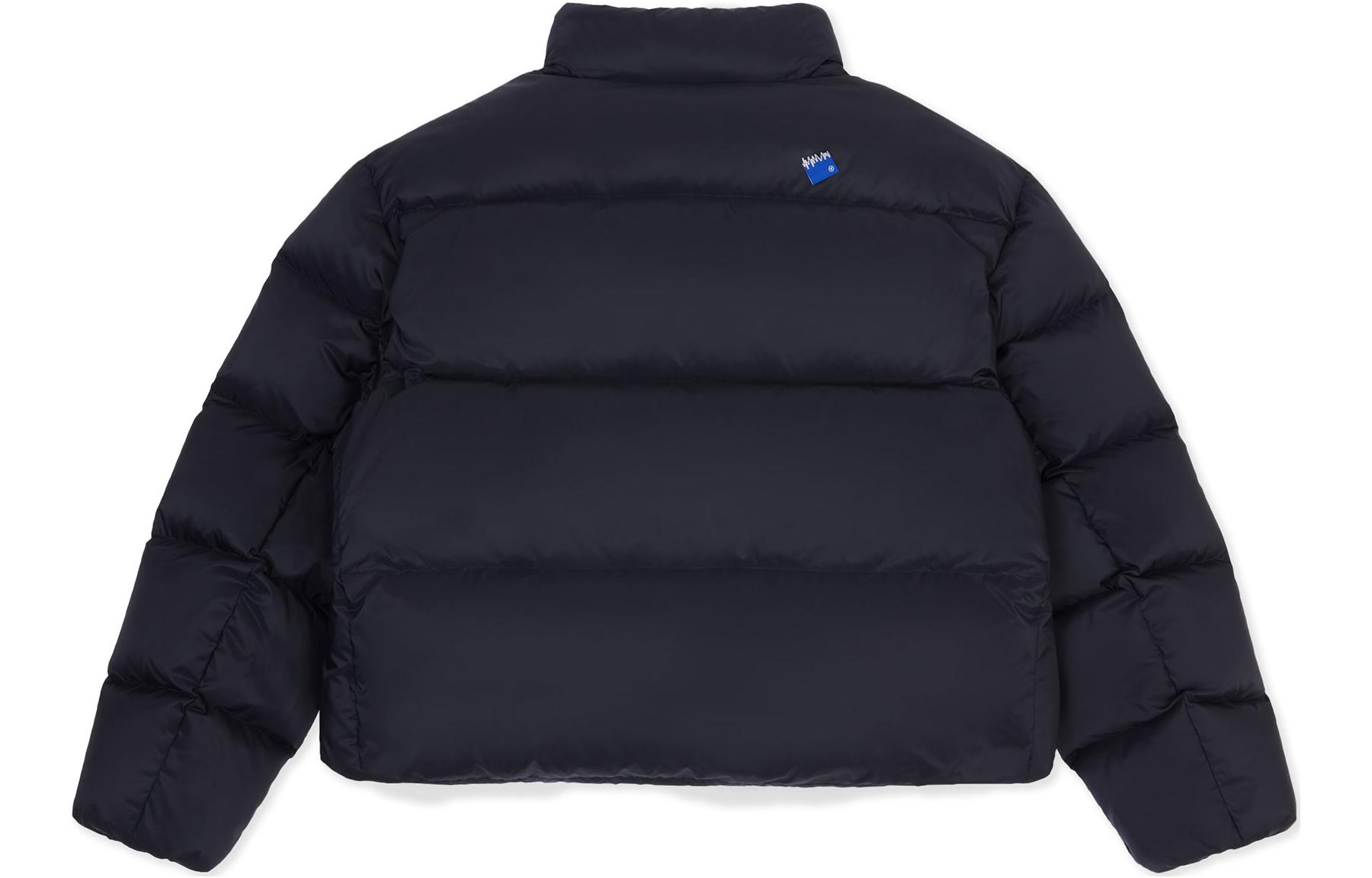 ADER ERROR Solid Color Zip-Up Down Jacket  Black BM42FYDW0104BK 圖 3