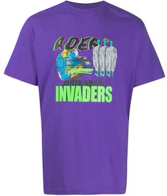 ADER ERROR Space Invaders Graphic Tee Unisex Purple 20ASSTO11PP1 Buy ADER ERROR Space Invaders Graphic Tee Unisex Purple 20ASSTO11PP1